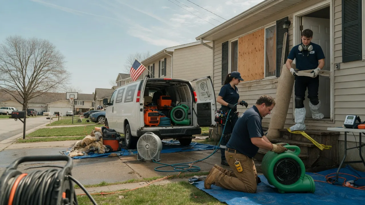 Water Damage Restoration in Linton, ND near me